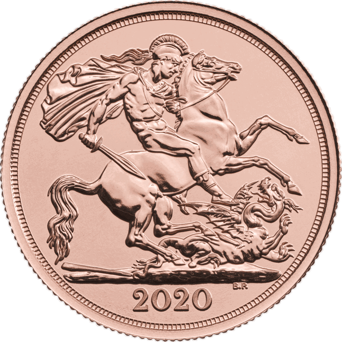 The Double Sovereign 2020 Gold Bullion Coin