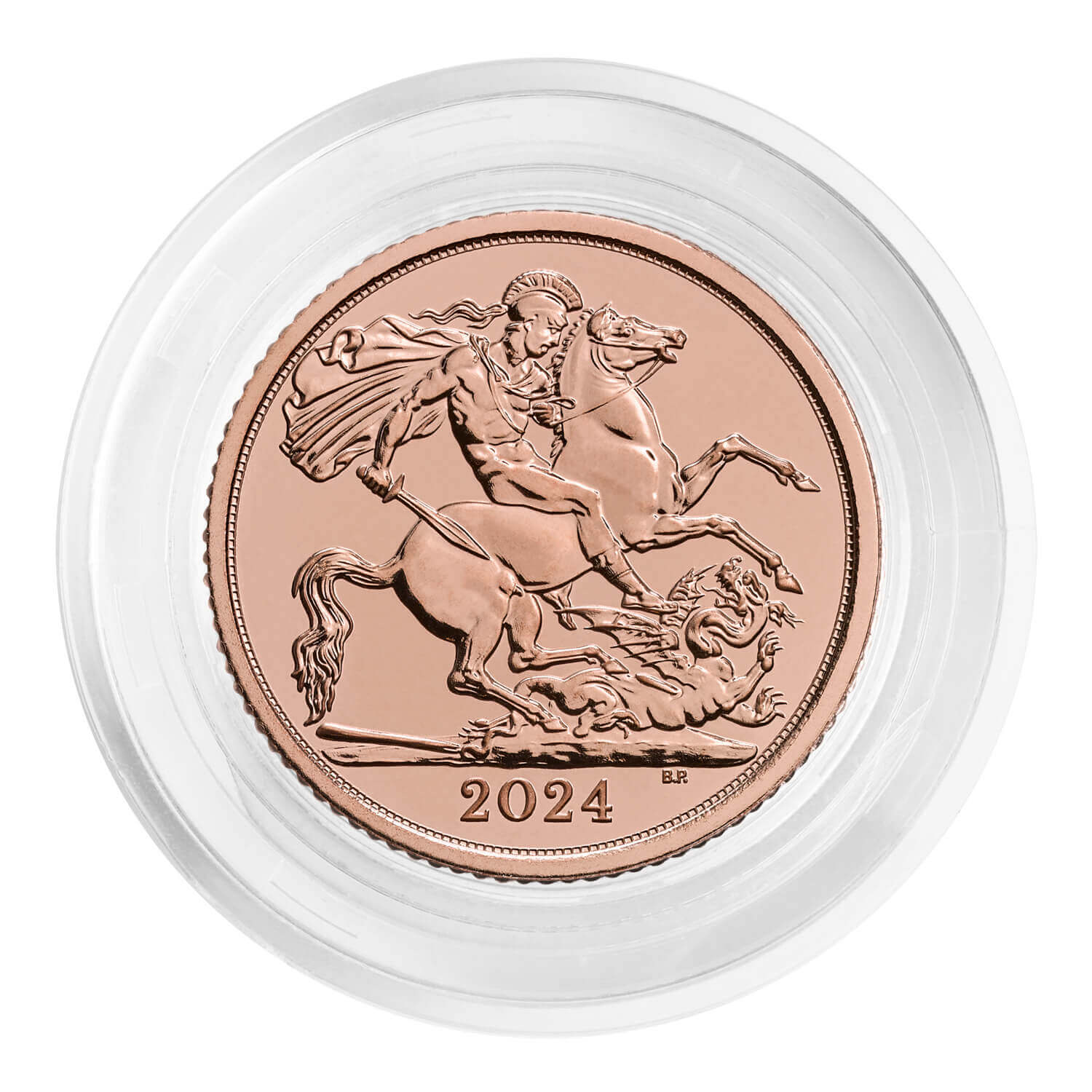 The Half Sovereign 2024 Gold Bullion Coin The Royal Mint   Bullion 2024 Half Sovereign Gold Coin Reverse Capsule  Ukb24hss 1500x1500 F3a2c67 