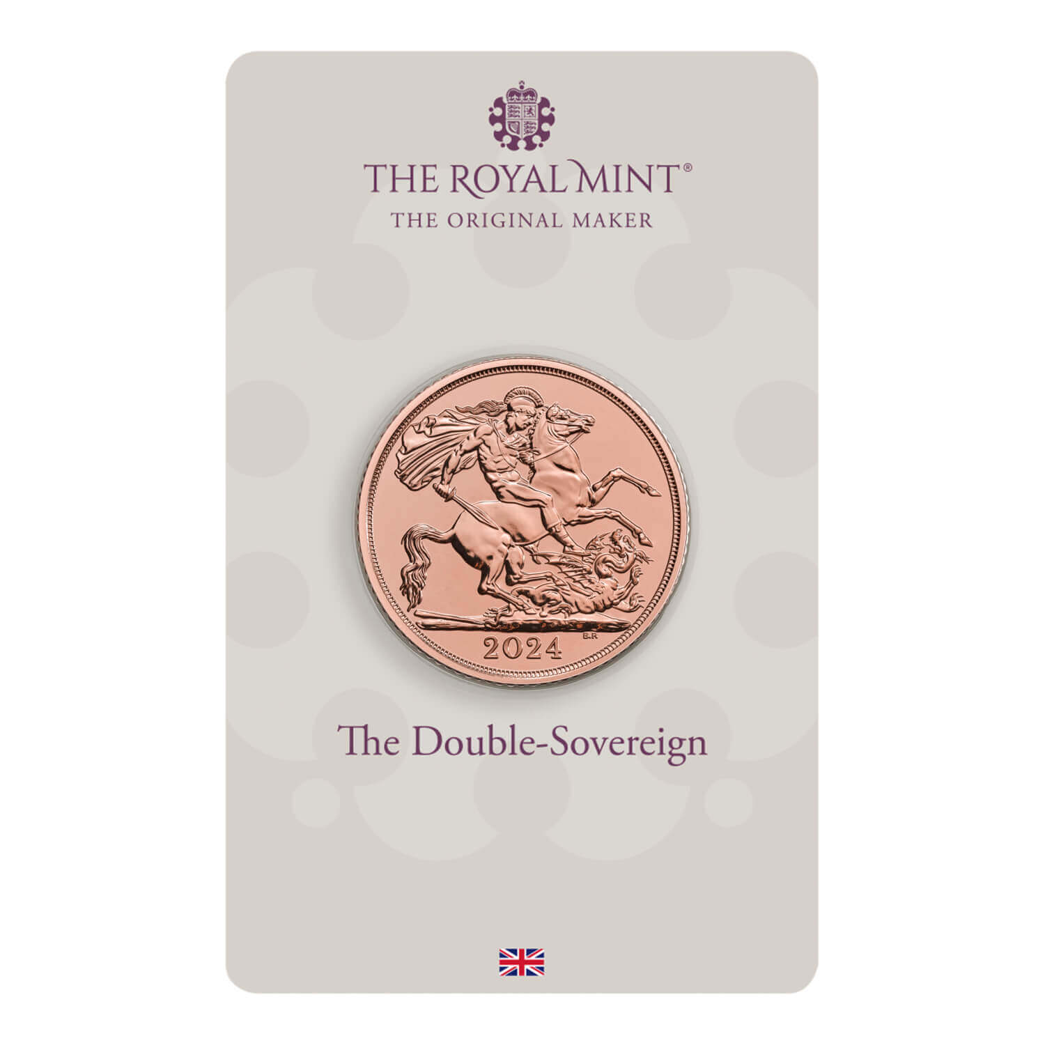 The Double Sovereign 2024 Gold Bullion Coin In Blister The Royal Mint   Ukb24dss   Bullion 2024 Double Sovereign Gold Coin Reverse Blister 1500x1500 F3a2c67 