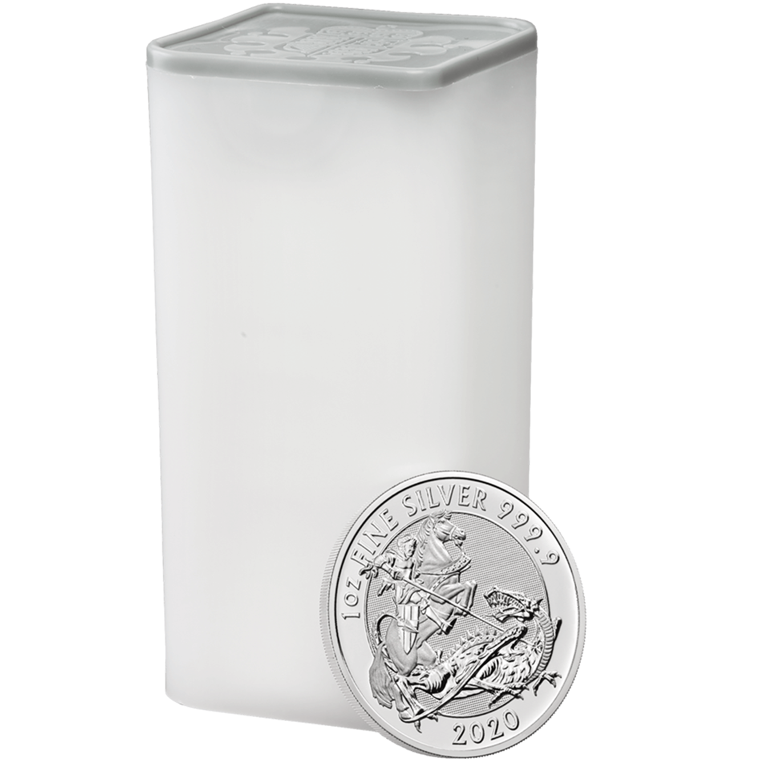 Valiant 2020 Twenty Five Silver 1oz Bullion Coin Tube | The Royal Mint