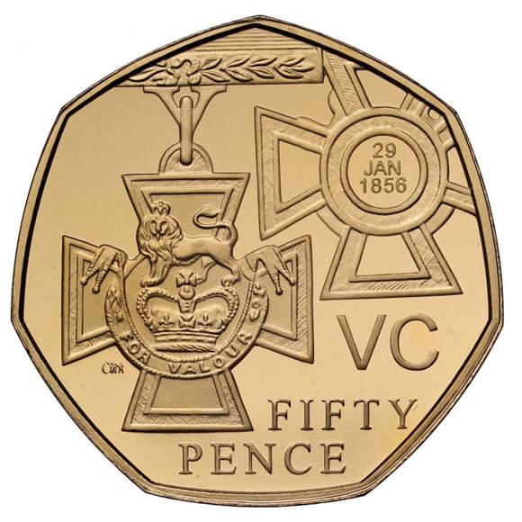 Coins & Paper Money 2006 UK 50p Coin RARE VC Victoria Cross 60 Years ...