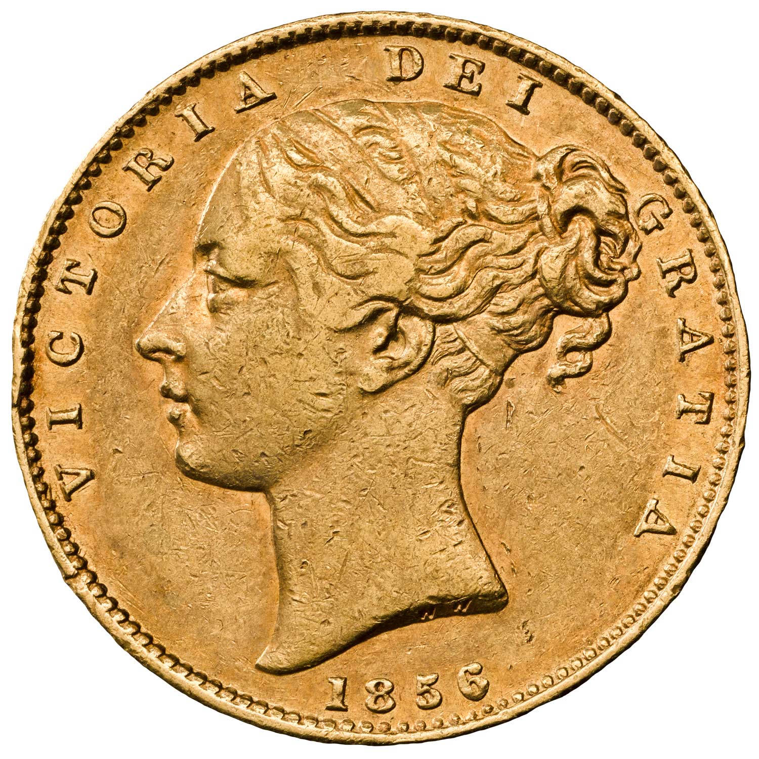 1856 coin Victoria Young Head Sovereign | The Royal Mint