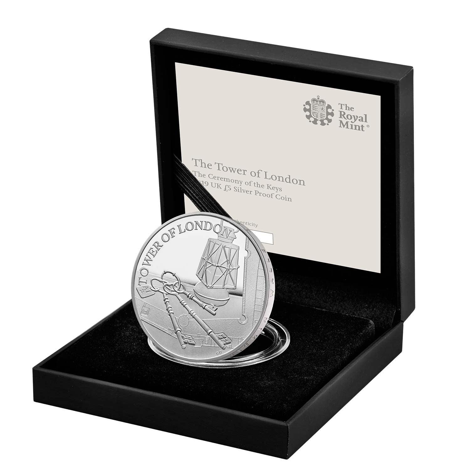 The Ceremony of the Keys 2019 UK £5 Silver Proof Coin