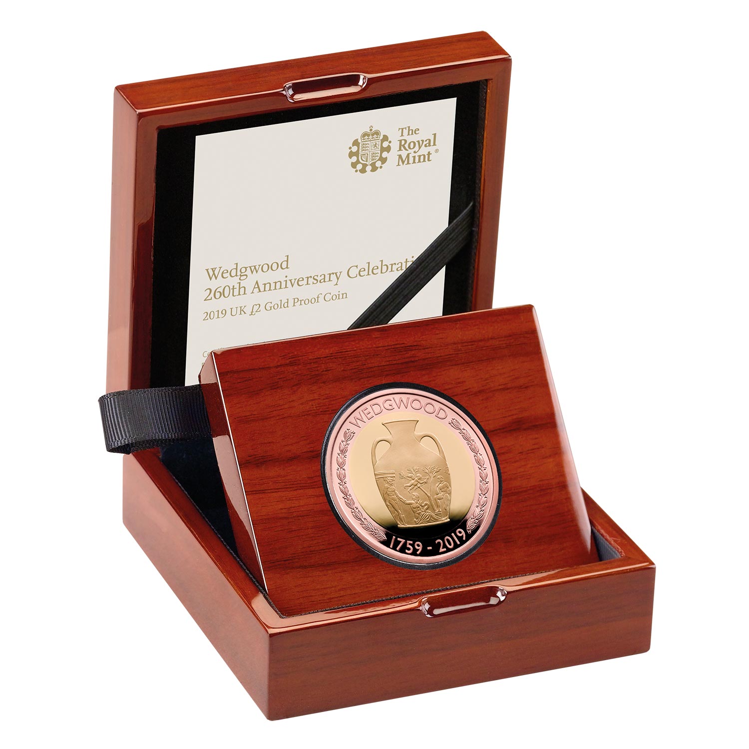 Wedgwood 260th Anniversary 2019 UK £2 Gold Proof Coin | The Royal Mint