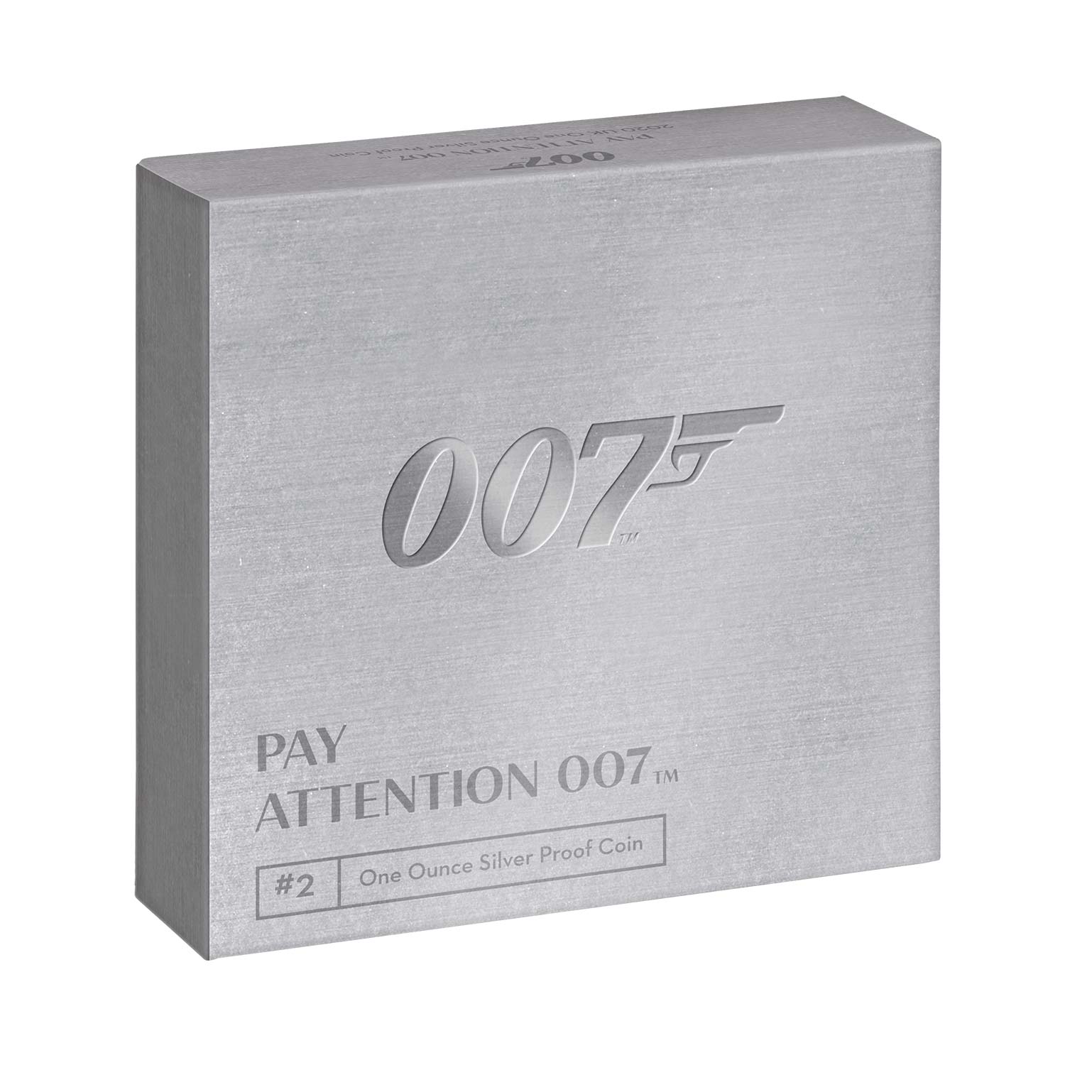 Pay Attention 007 2020 UK One Ounce Silver Proof Coin | The Royal Mint