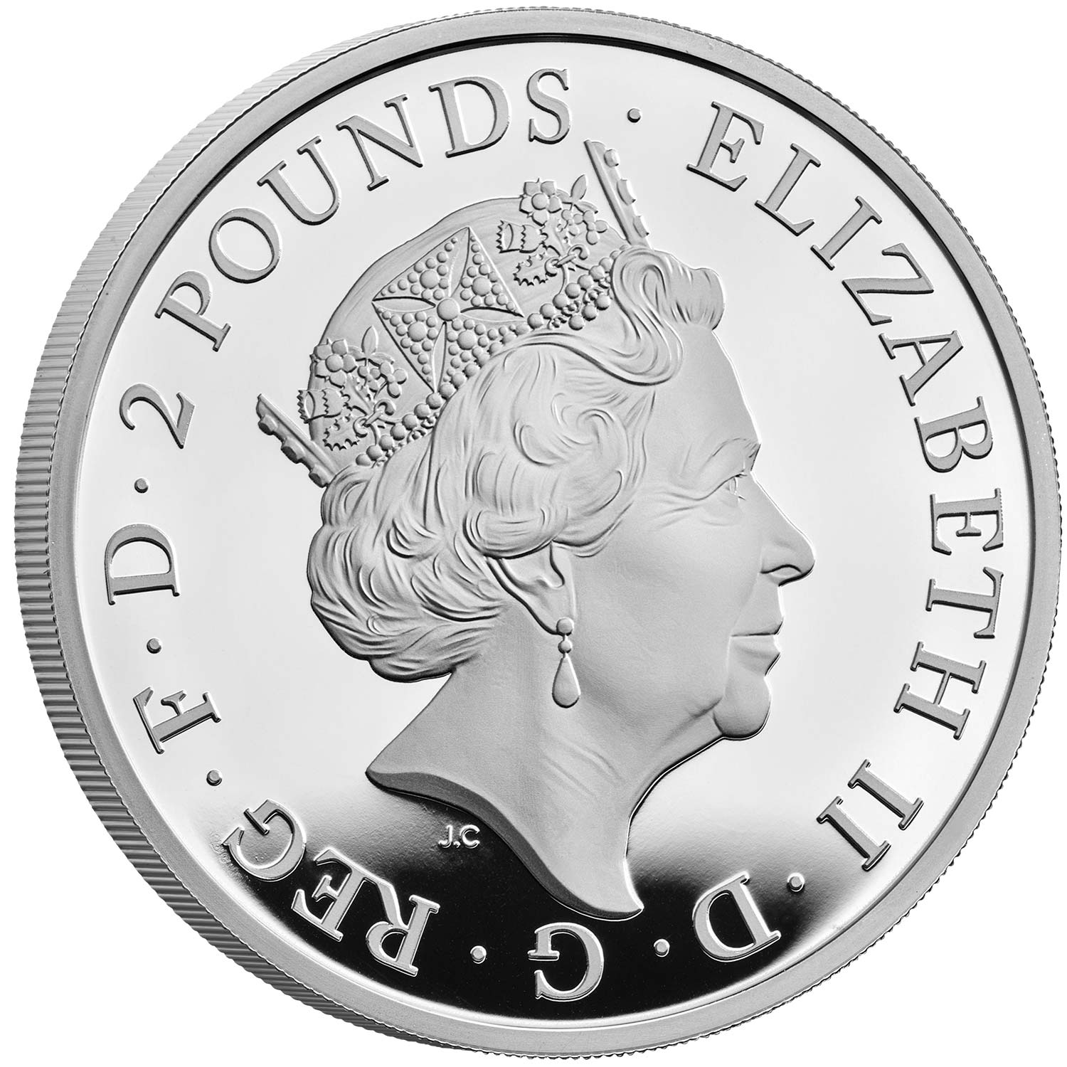 White Greyhound of Richmond 2021 1oz Silver Proof Coin | Royal Mint