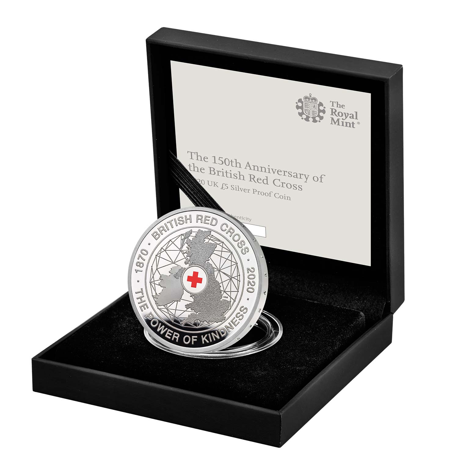 送料無料/即納】 £5 赤十字社創立150周年記念 イギリス 2020 NGC DPL