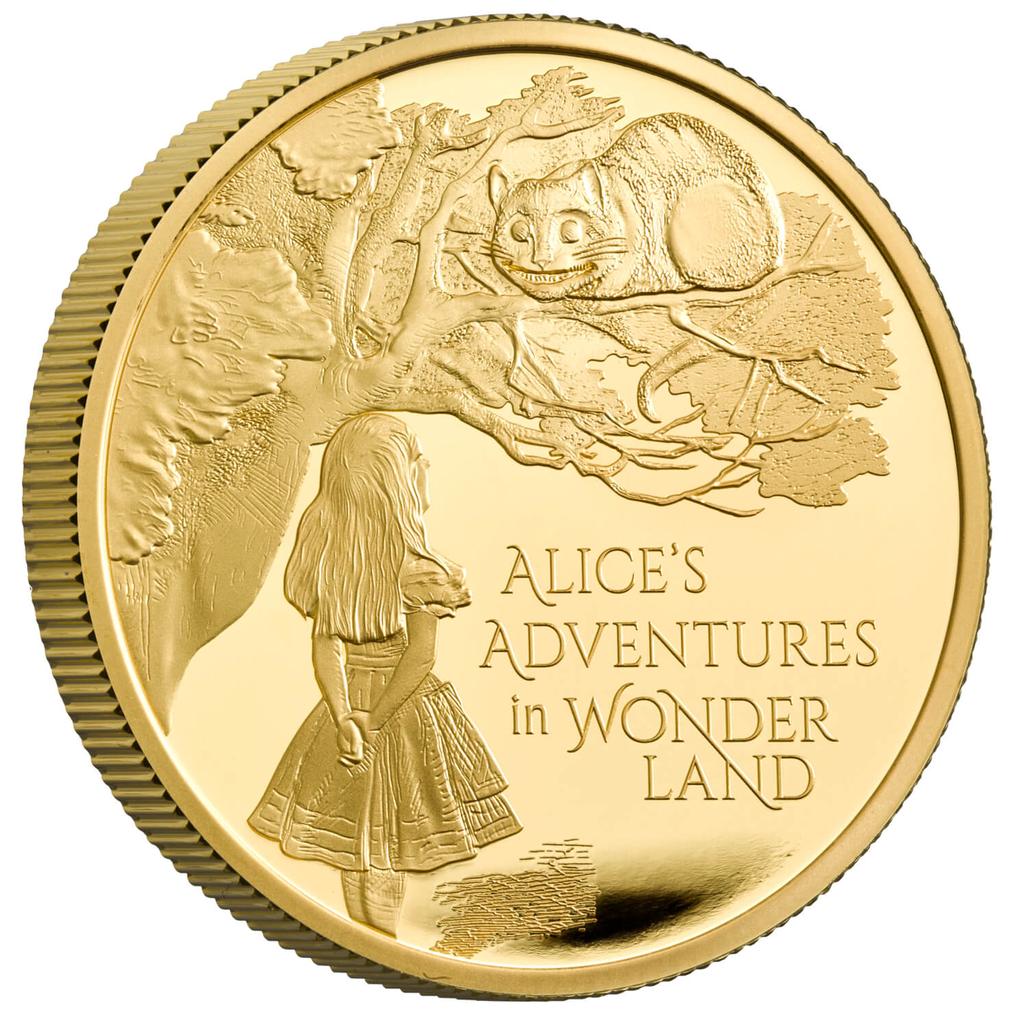 Alice's Adventures in Wonderland 2021 1oz Gold Coin 2 Coin Set