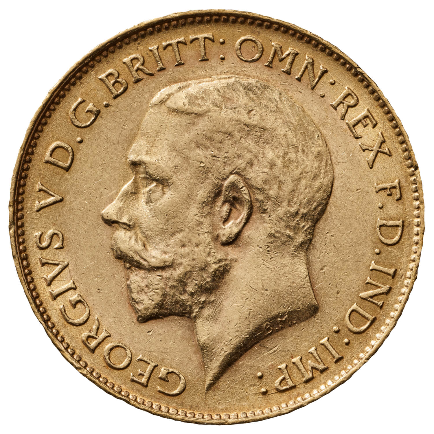 George V 1926 Half Sovereign South Africa Extremely Fine