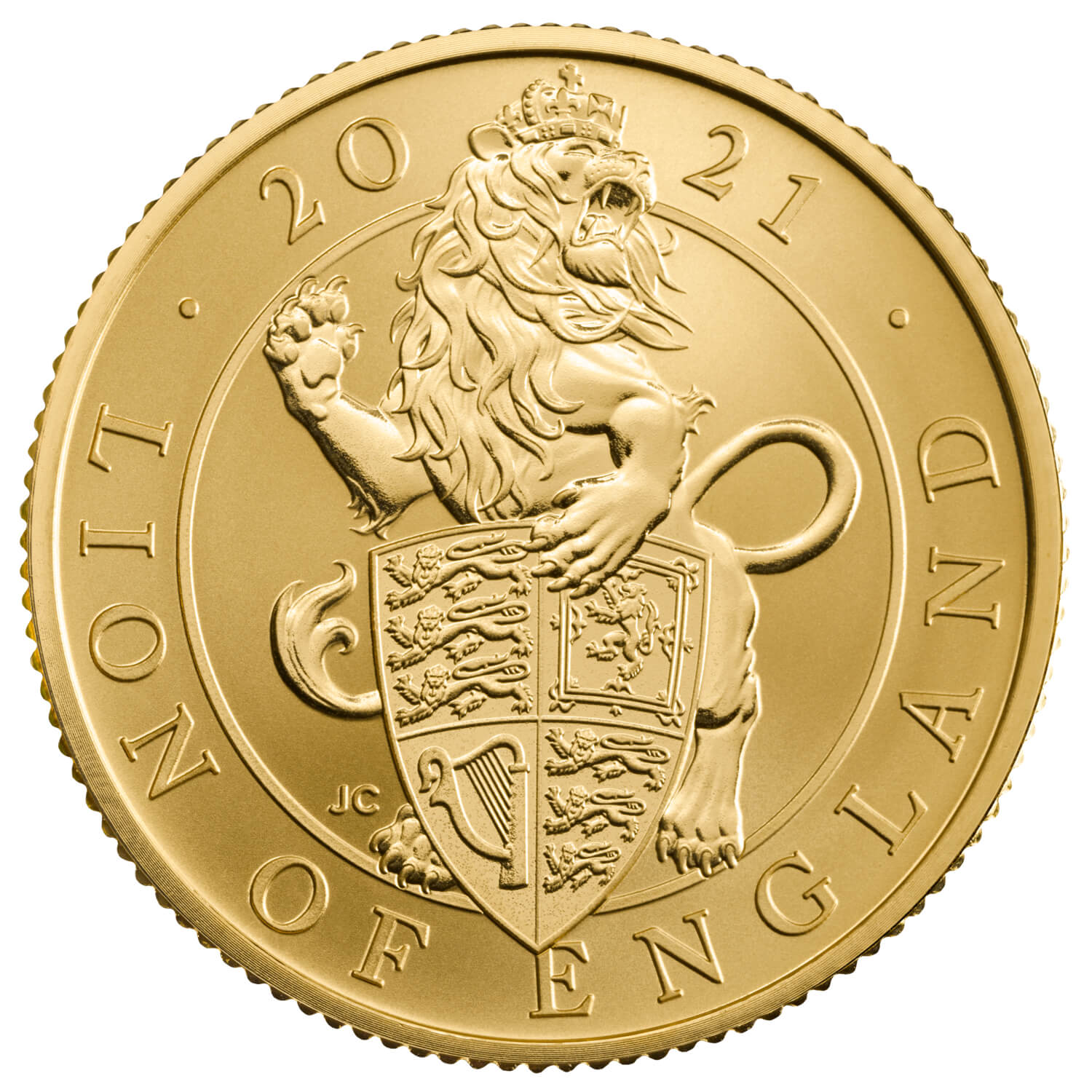 Queen's Beasts 2021 Quarter-Ounce Gold Proof Ten-Coin Set Royal Mint