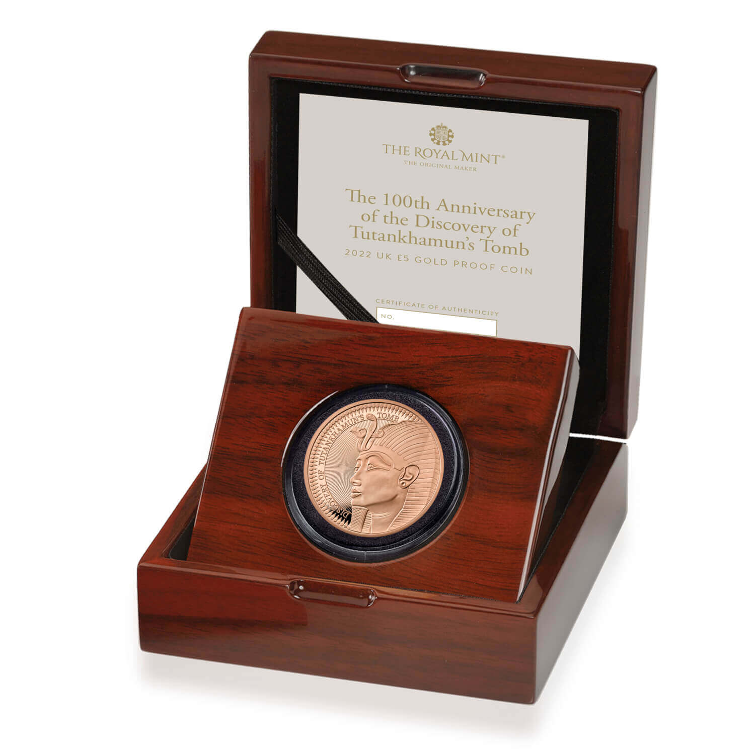 100th Anniversary Discovery Tutankhamun s Tomb 5 Gold Proof coin