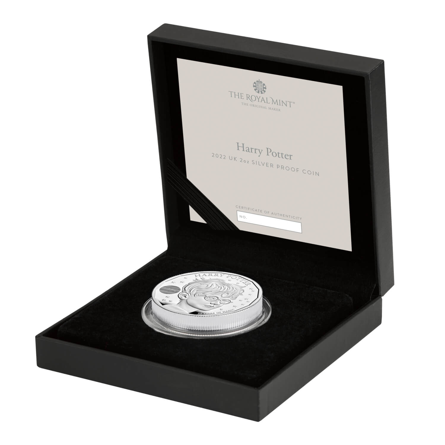 Harry Potter Two Ounce Silver Proof Four-Coin Series The Royal Mint