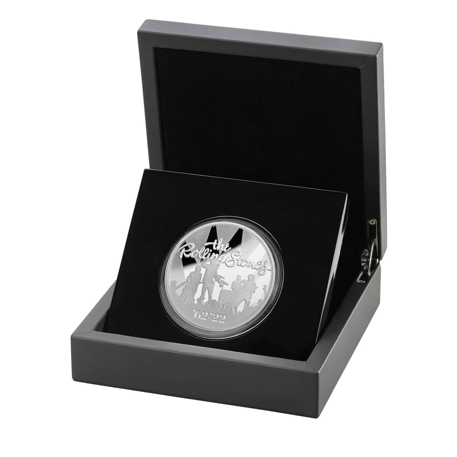 The Rolling Stones 2022 UK 5oz Silver Proof Coin | The Royal Mint