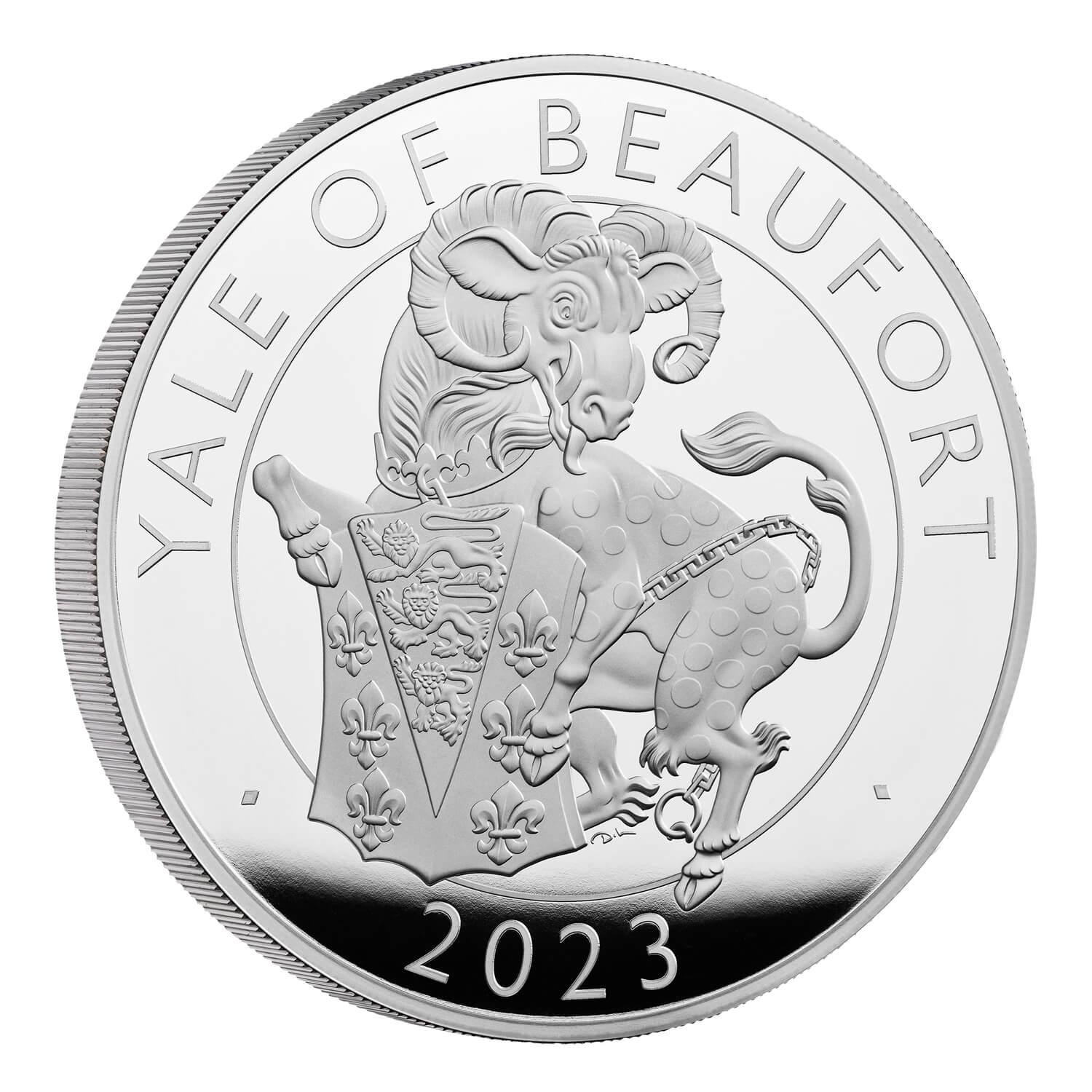 Royal Tudor Beasts Yale Beaufort 2023 UK 1kg Silver Proof Coin