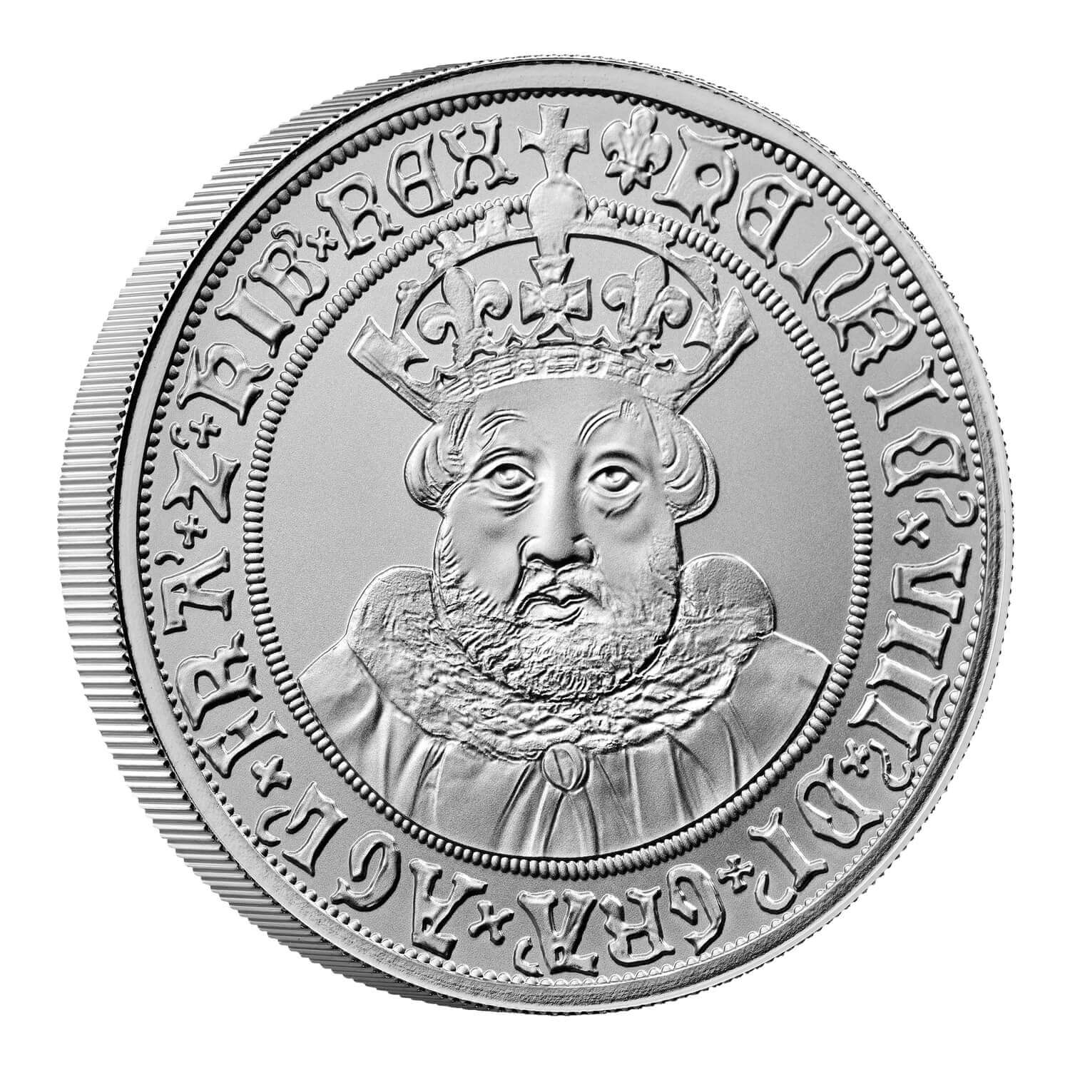 British Monarchs King Henry VIII 2023 UK 5oz Silver Proof Coin