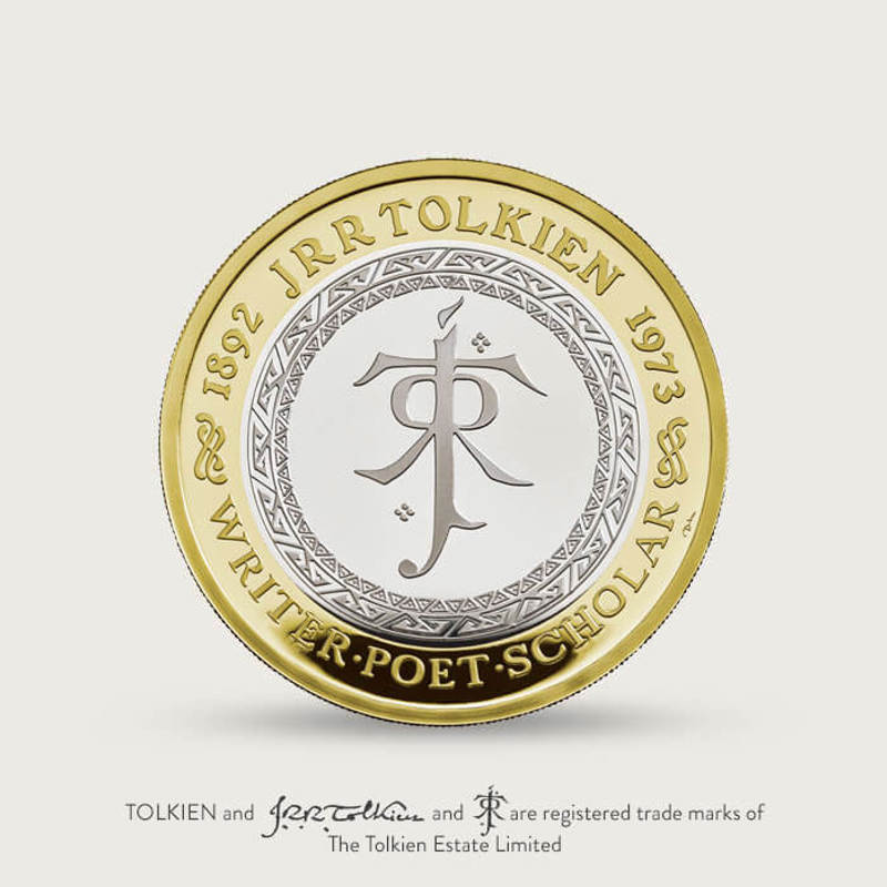 The Royal Mint Launches Coin to Commemorate JRR Tolkien