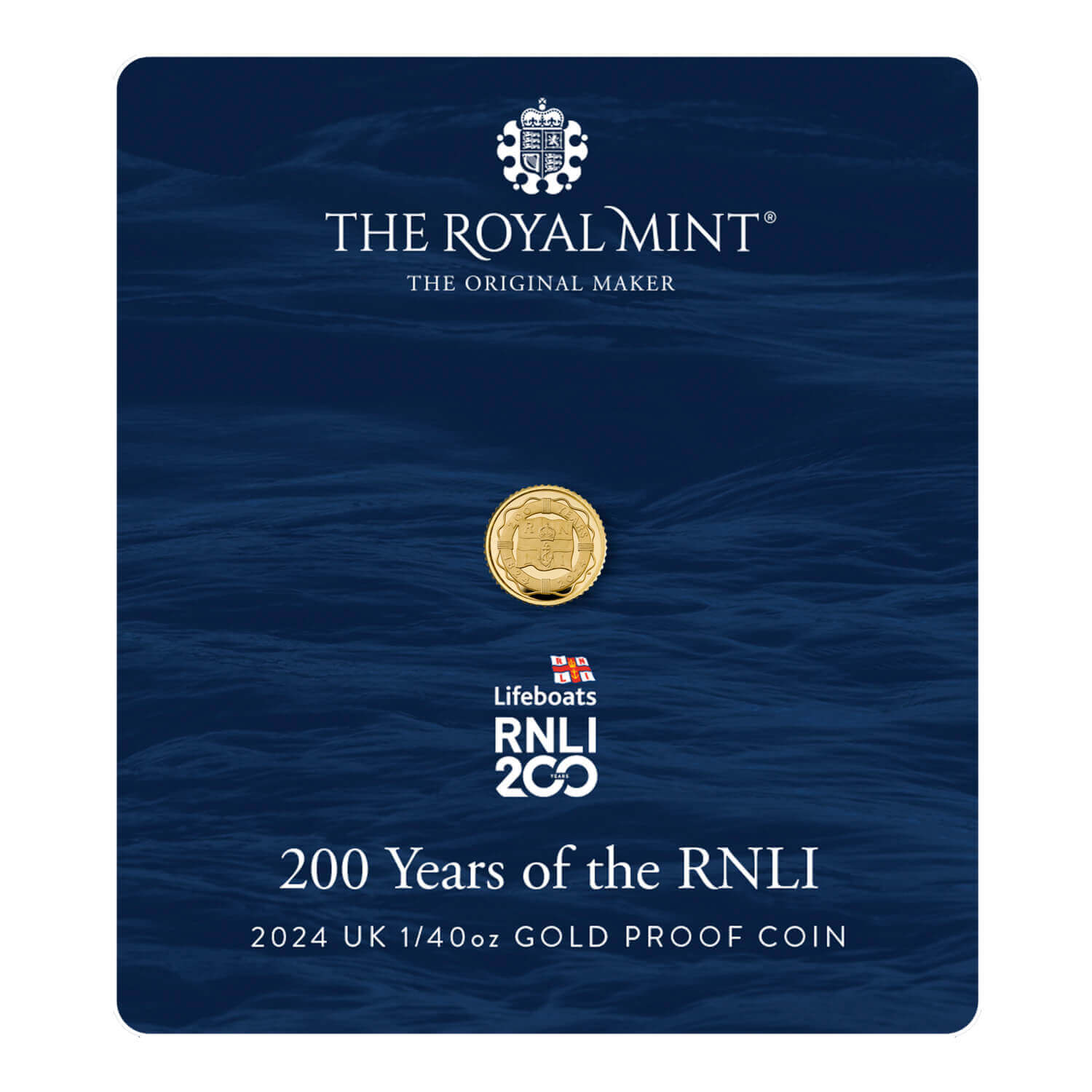 200 Years Of The RNLI 2024 UK 1 40oz Gold Proof Coin The Royal Mint   Uk24rng40   200 Years Of The Rnli 2024 Uk 1 40oz Gold Proof Coin Reverse Front 1500x1500 F3a2c67 