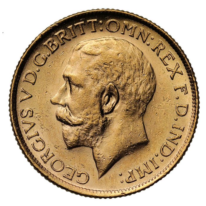 1911 George V Sovereign Perth Mint