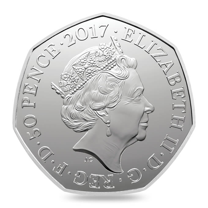 Peter Rabbit™ 2017 UK 50p Brilliant Uncirculated Coin | The Royal Mint