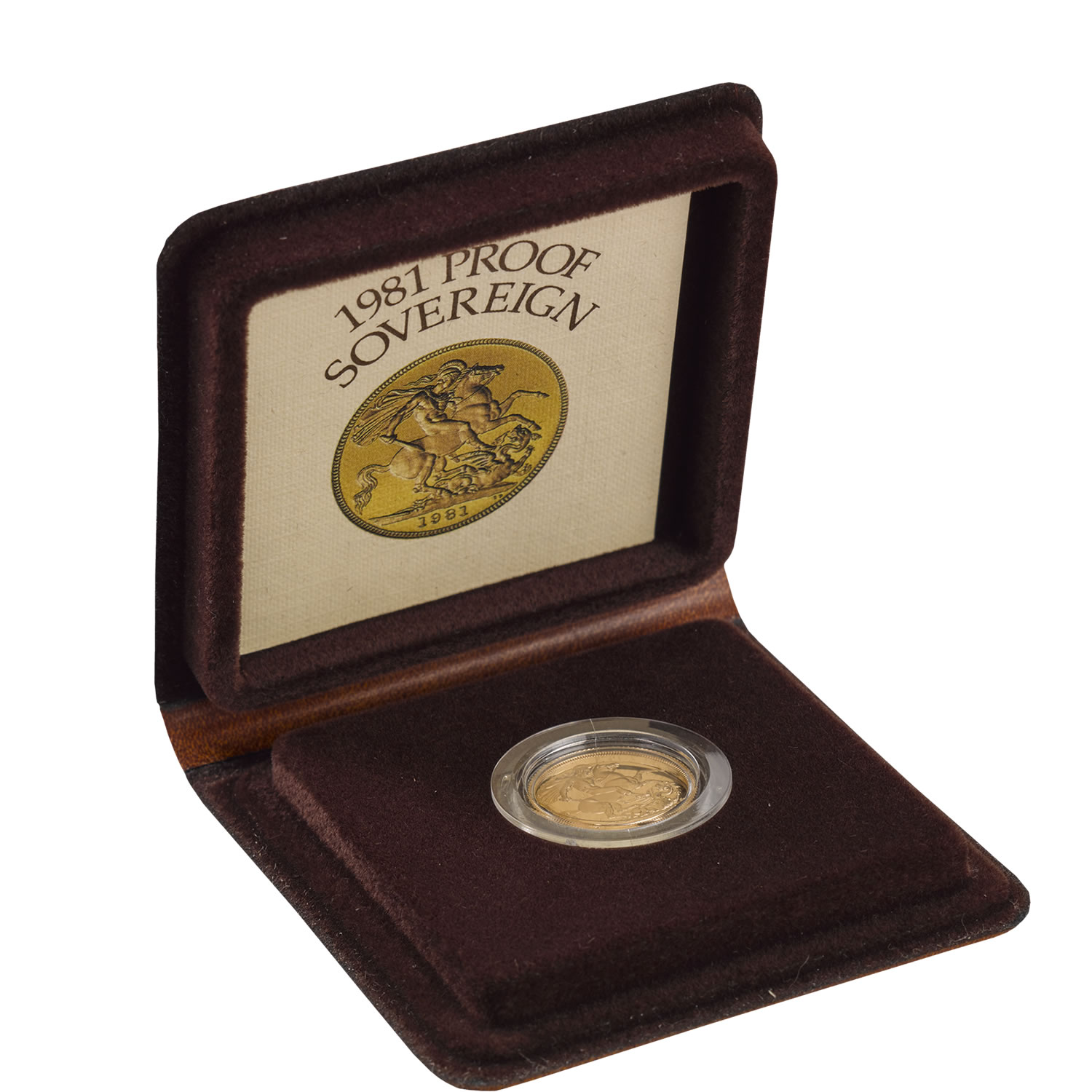 The 1981 Coin Gold Proof Sovereign The Royal Mint