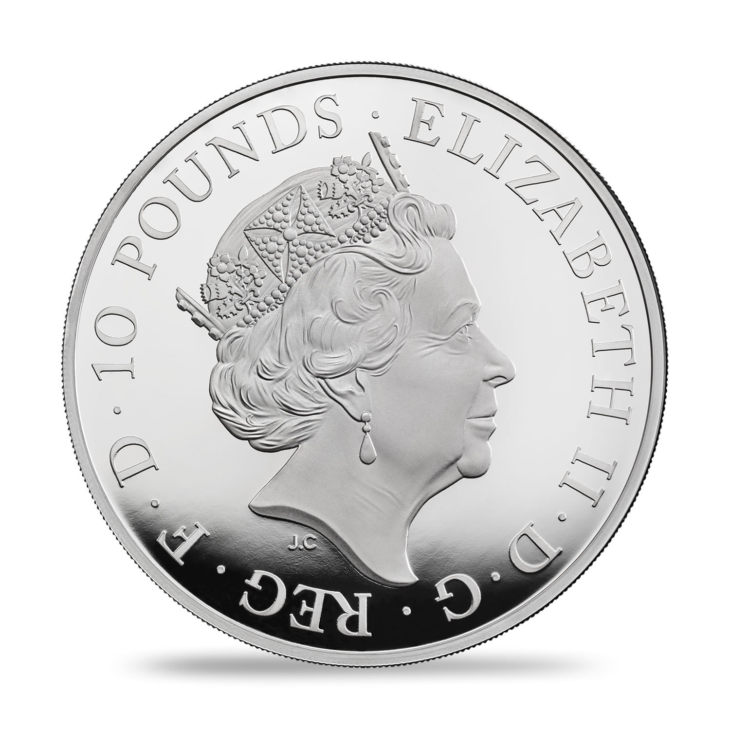 Black Bull of Clarence 2018 Ten-Ounce Silver Coin |The Royal Mint