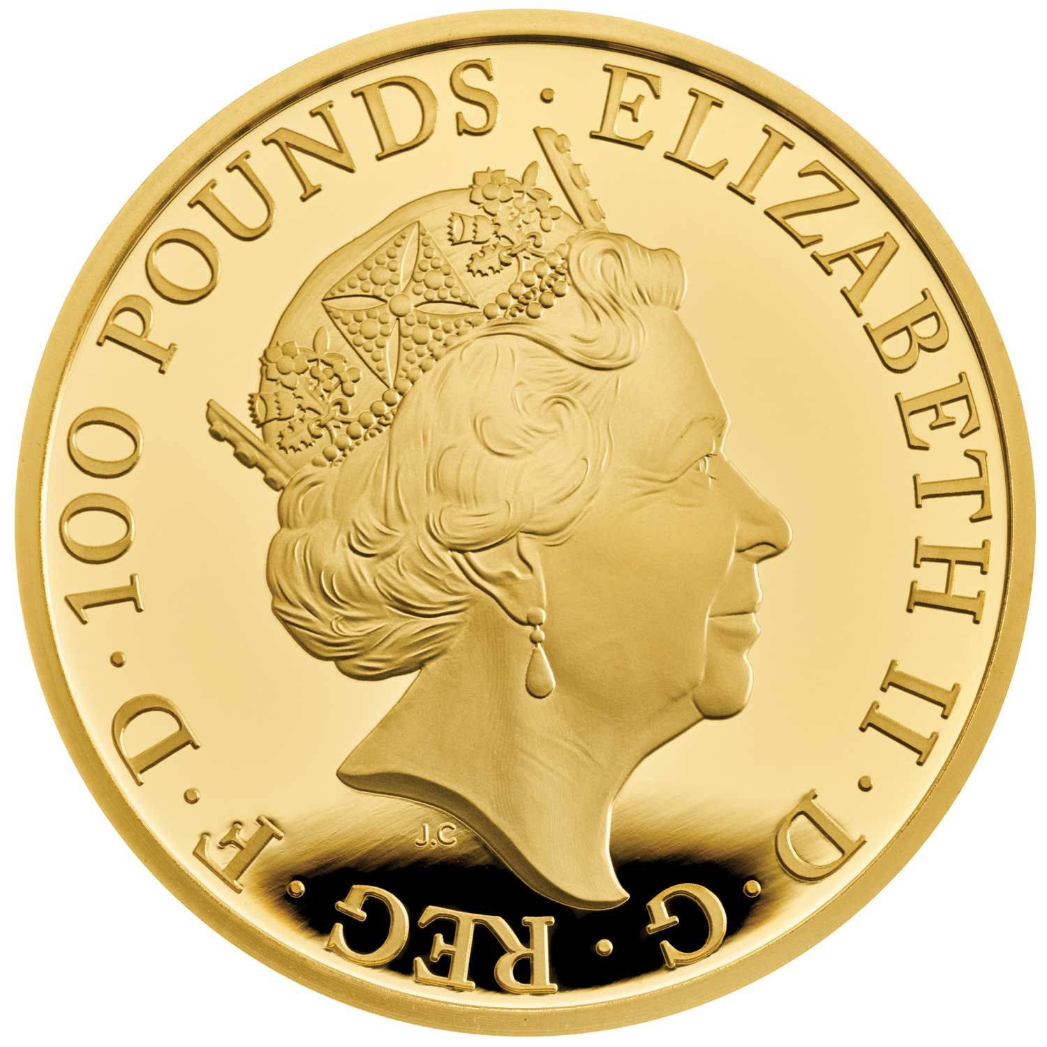 Falcon of the Plantagenets 2019 One-Ounce Gold Coin | The Royal Mint