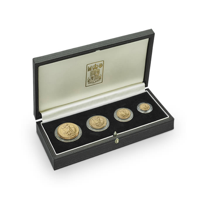 1987 Britannia Gold Coin Set The Royal Mint