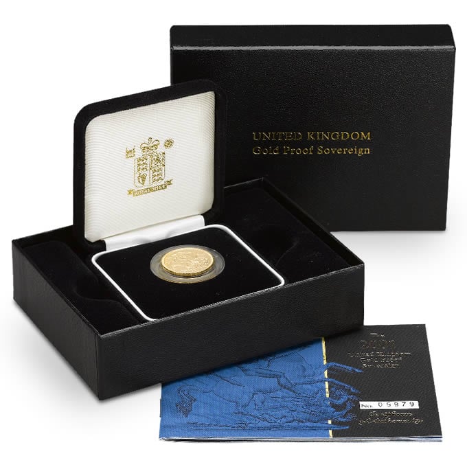 The 2001 coin Gold Proof Sovereign | The Royal Mint