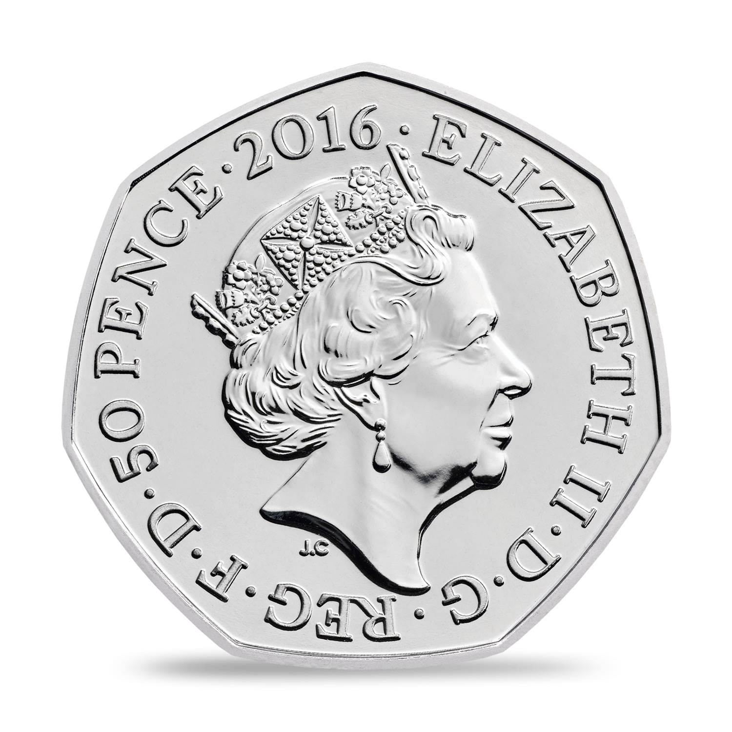 Mrs. Tiggy-Winkle 2016 UK 50p BU Coin | The Royal Mint