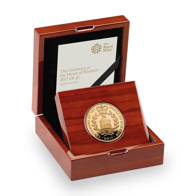 House of Windsor Centenary Gold Proof Coin | The Royal Mint